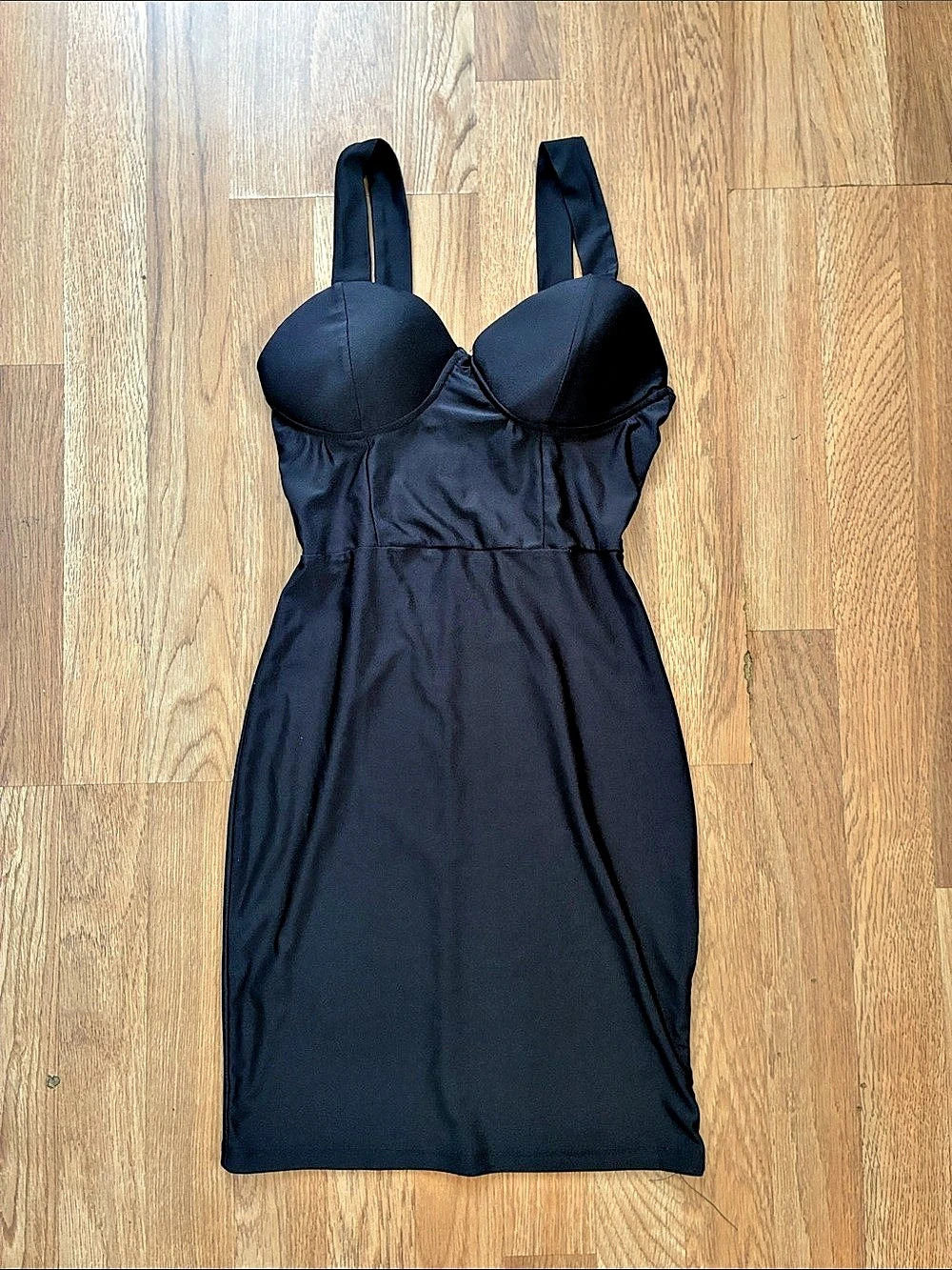Haute Monde Black Mini Dress Size Small Like New